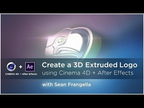 Extrude and Animate a Logo in Cinema 4D and After Effects: Part 1 - Sports Design .co
