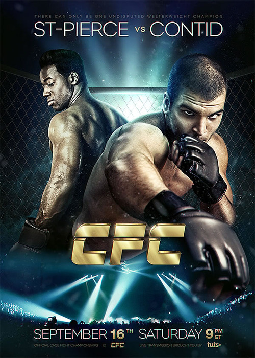 Create a Mixed Martial Arts Event Poster in Photoshop - Sports Design .co