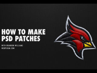 Sports Logo Embroidery Stitch Effect by Brandon Williams